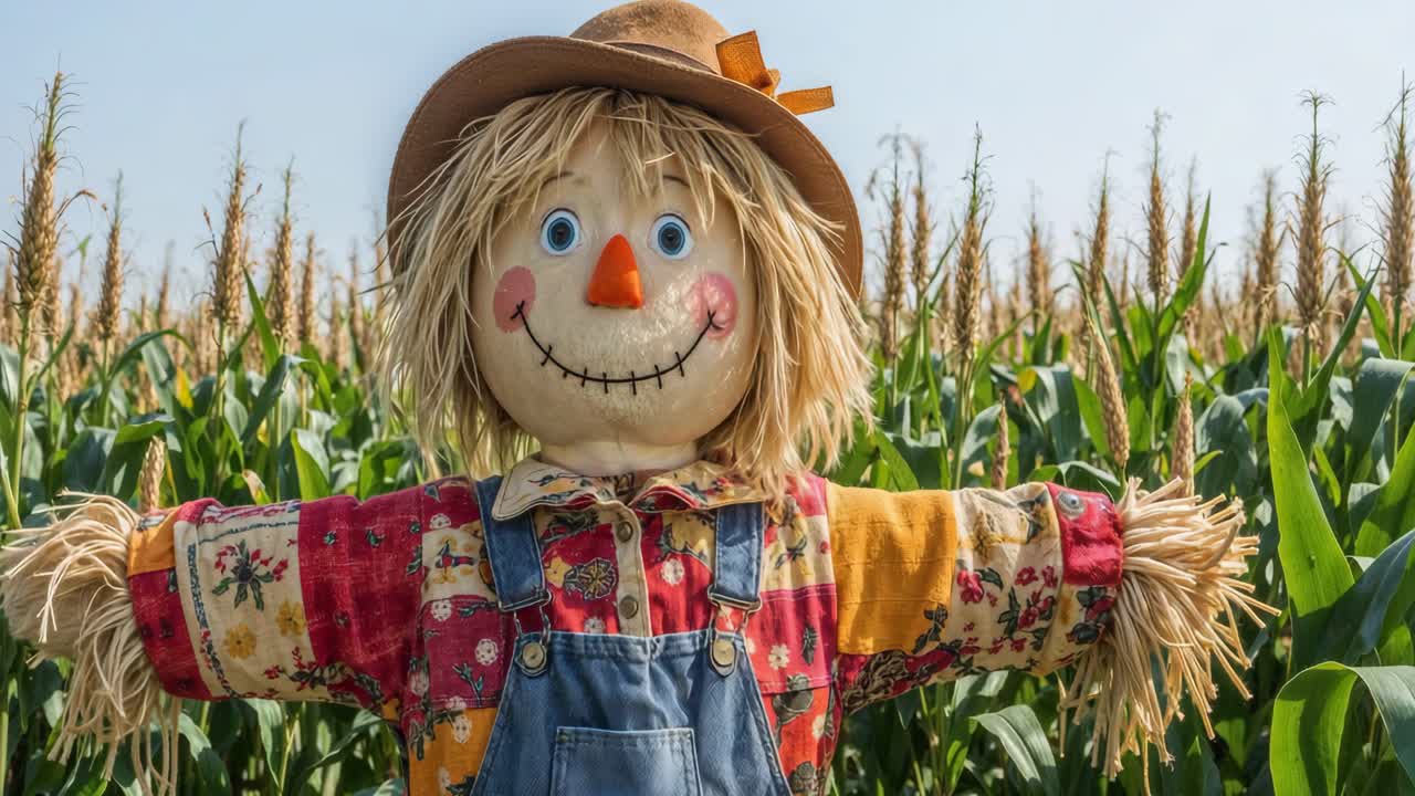 Scarecrow in a Cornfield