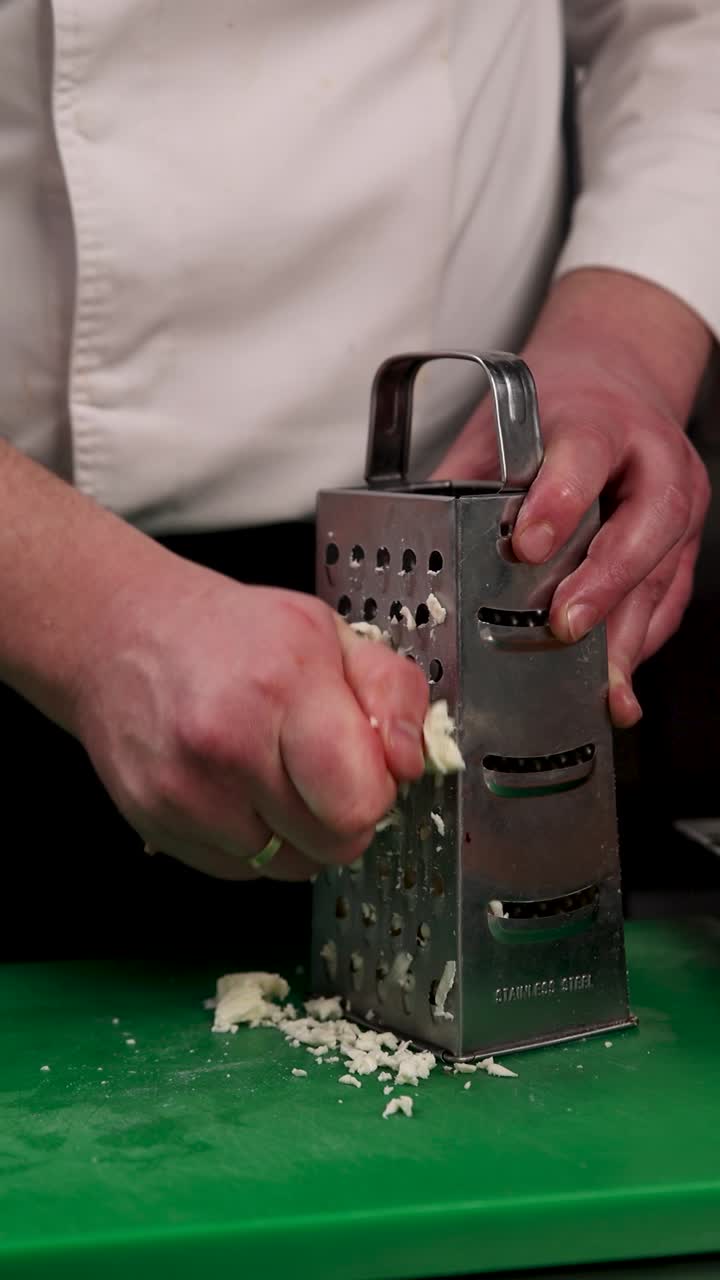 el queso de parrilla del chef