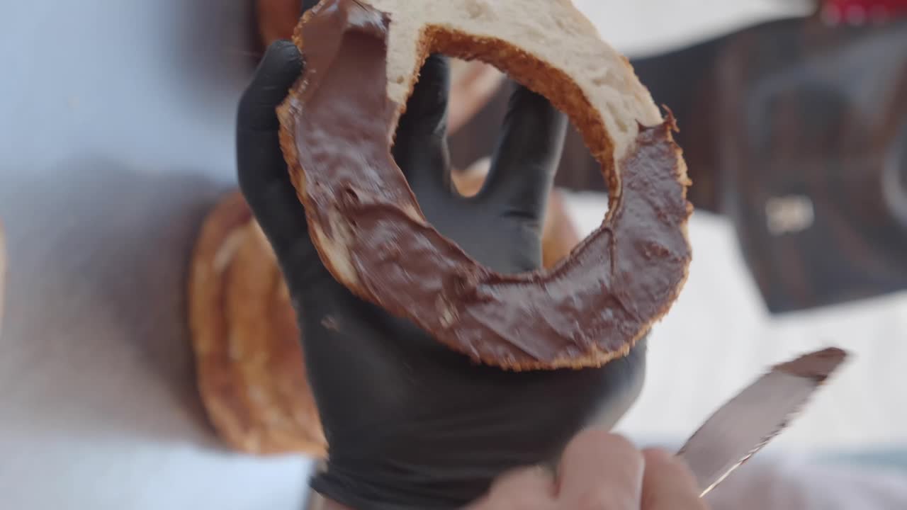 Simit, a popular Turkish bagel