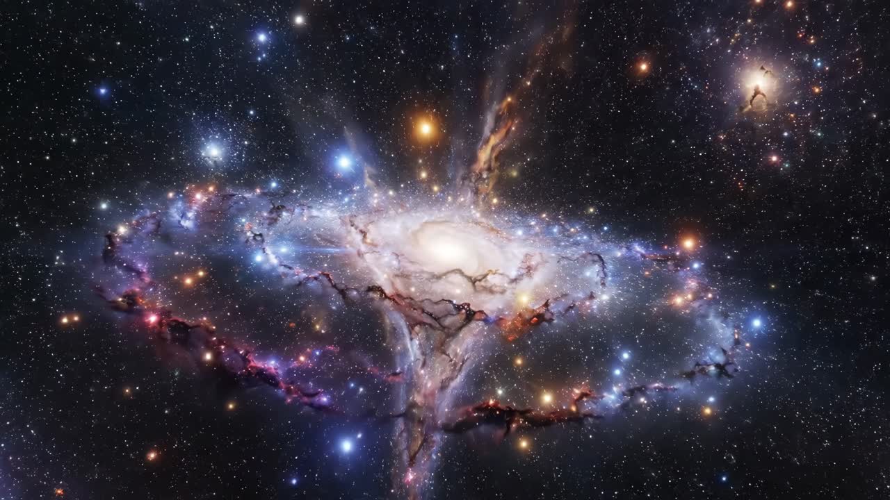 A Stunning Galaxy in Outer Space