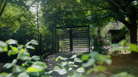 Drehtür-Waldeingang-Tierpark-Grüner-Wald