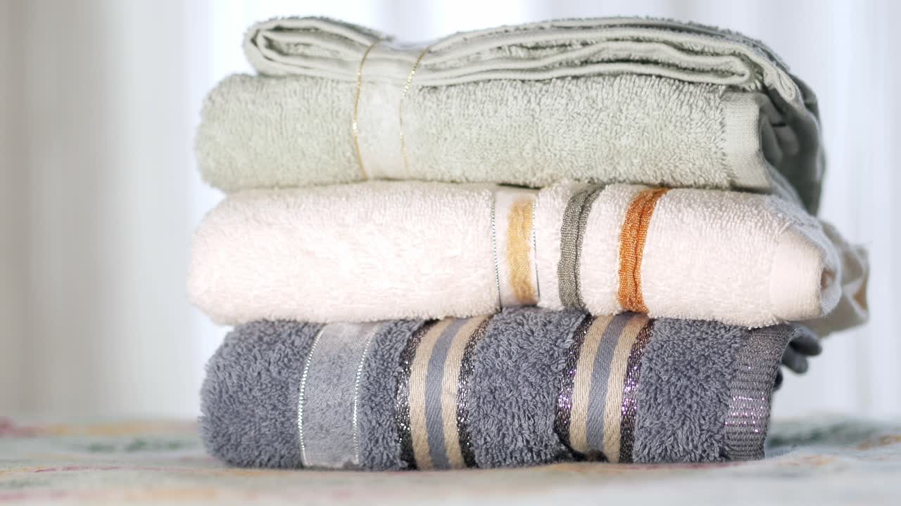 toallas apiladas
