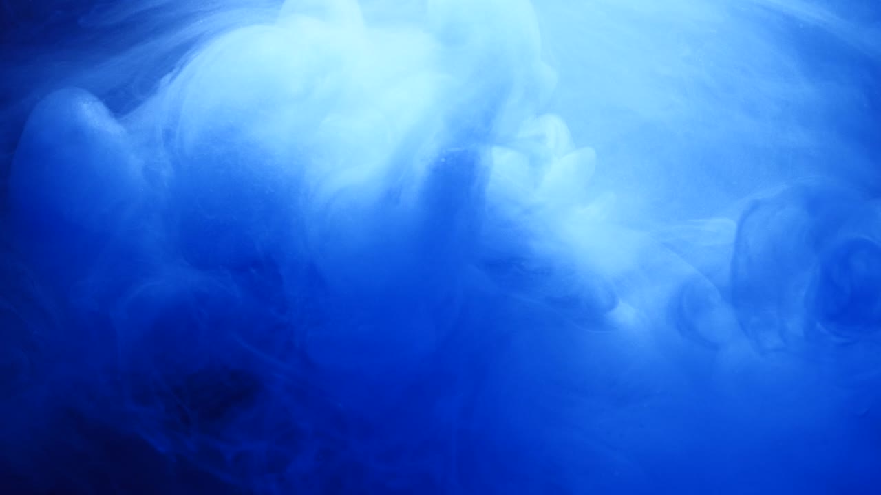 tinta movimiento azul tinte inyectar flujo giratorio animación