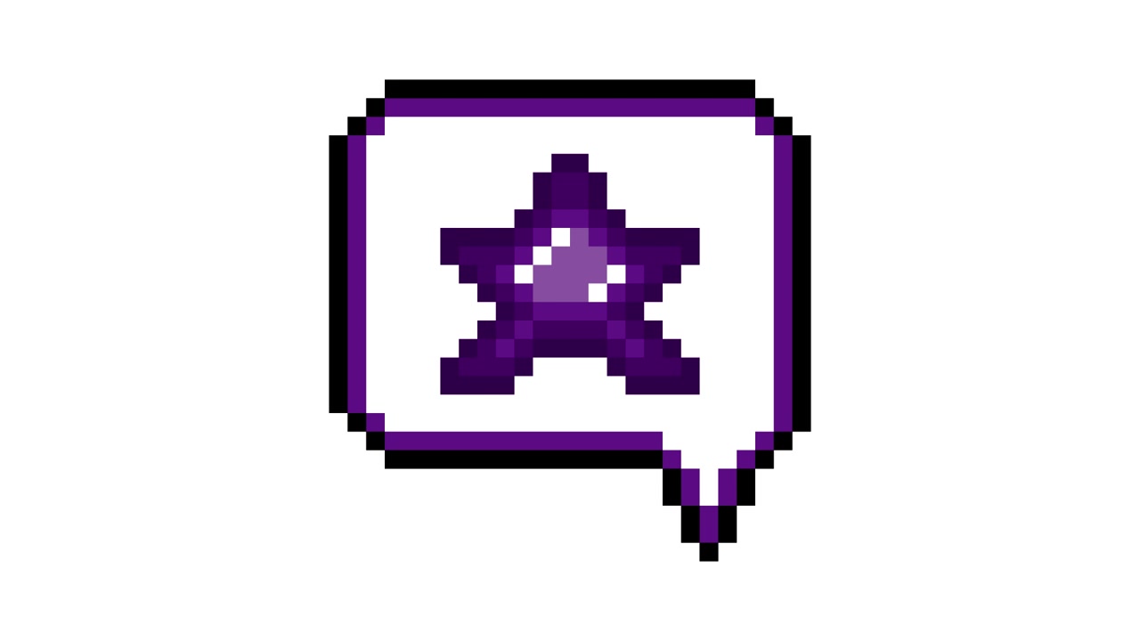 Pixel Art Pop-up Icon Animation with Star in Speech Bubble (7).mov