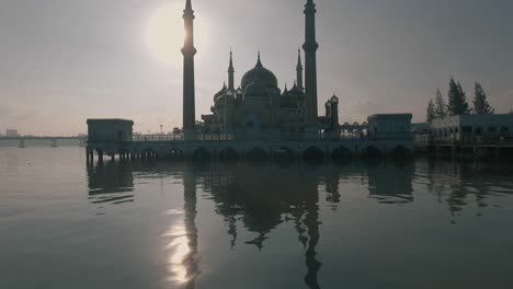 crystal mosque.