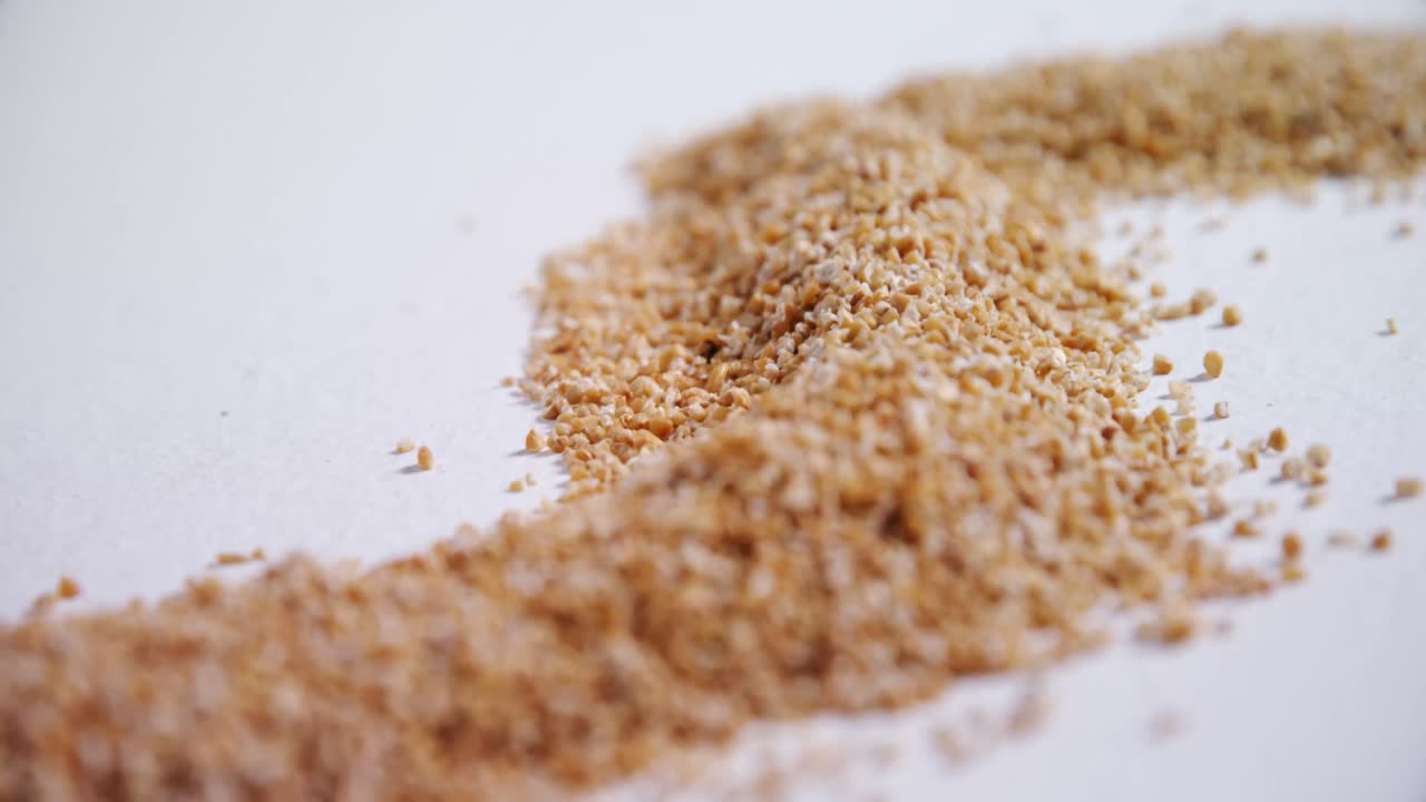 ⁇ 색 바탕에 있는 오트밀 4k