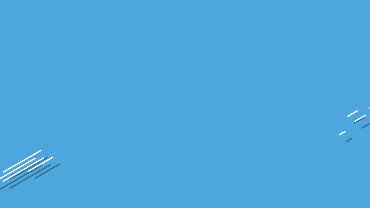 90년대 스타일 6의 모션 복고풍 작은 기하학적 모양