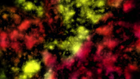 abstract colorful cosmic explosion