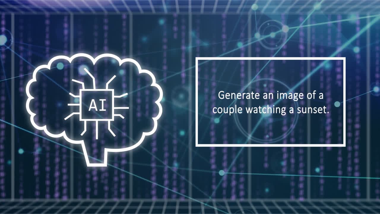 アニメーション 暗い背景のテキスト