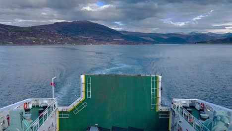 ferry from ullapool to the isle of lewis, scotland