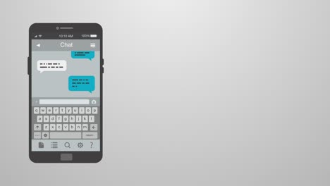 aplicación móvil para chatear