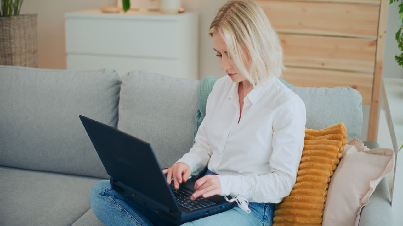 Businesswoman Prepares Client Offer