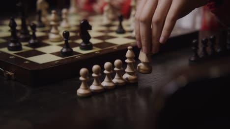 juego de ajedrez en curso