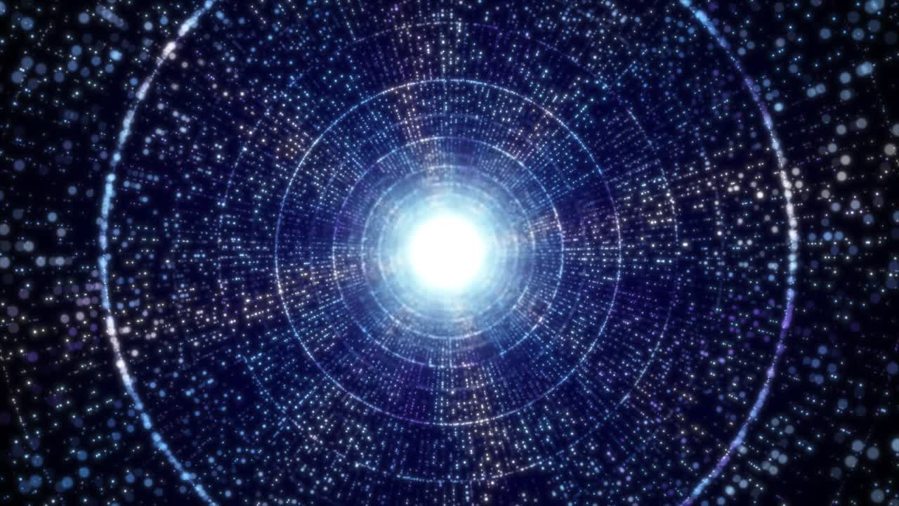 абстрактный туннель света