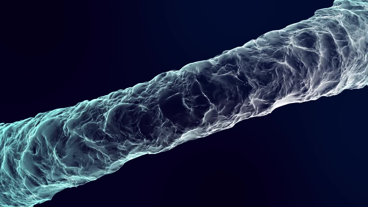 디지털 오디오 이라이저, 4k 단순 이라이제어 루핑, 4k 디지털 웨이브 이라이자, 파란색 배경, 스트로브 라이트