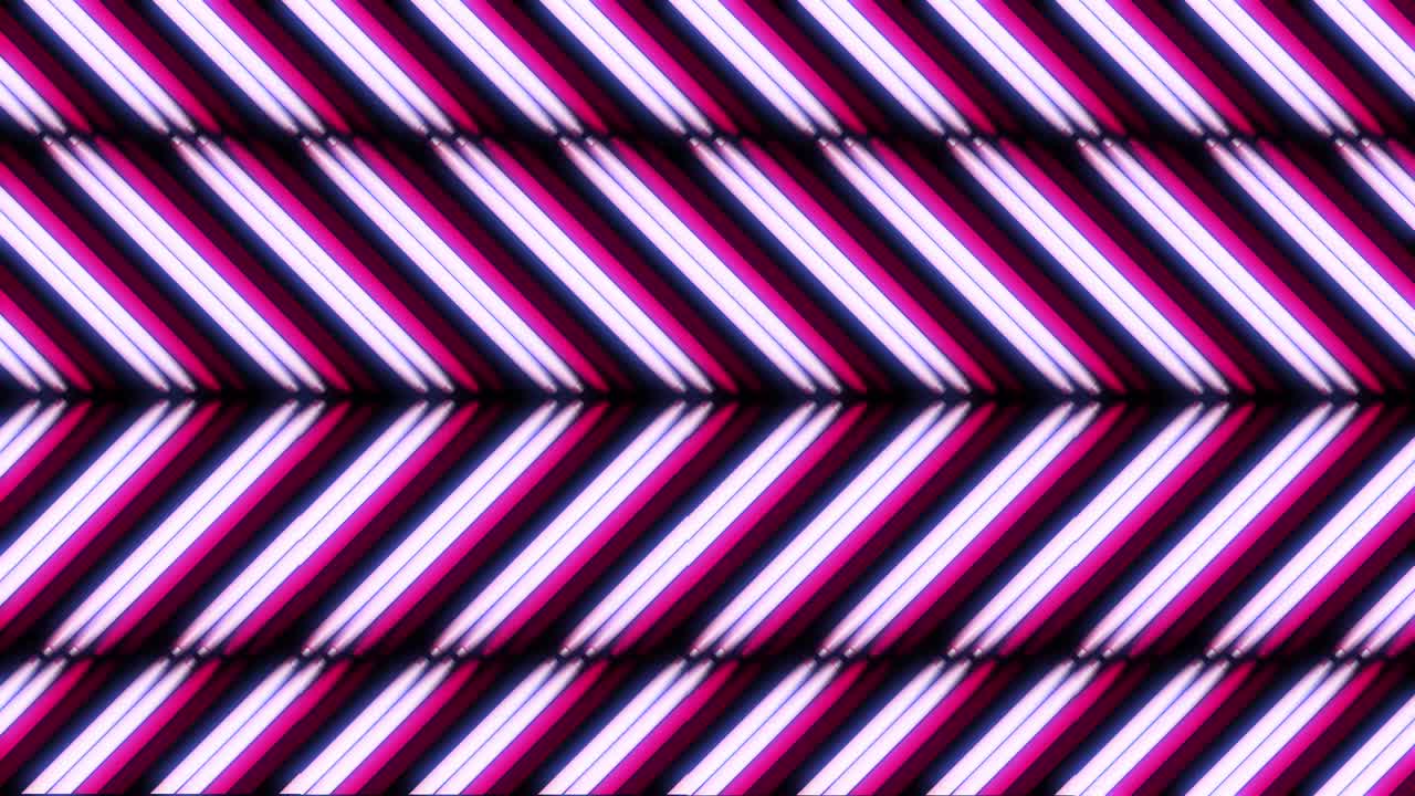 tubos fluorescentes animados de fondo en 4k.