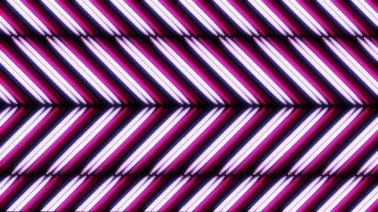 Sfondi animati con tubi fluorescenti 4K.