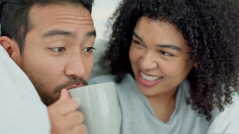 Interracial-couple,-coffee