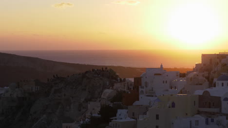 santorini oia sunset