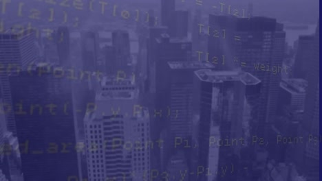 this image contains a cityscape with coding on the alpha channel