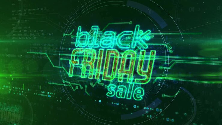 Black Friday business promotion symbol abstract