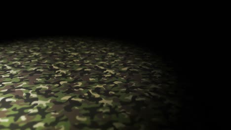 fondo de patrón de camuflaje verde. concepto de uniforme militar. línea abstracta y textura de onda. animación de bucle.