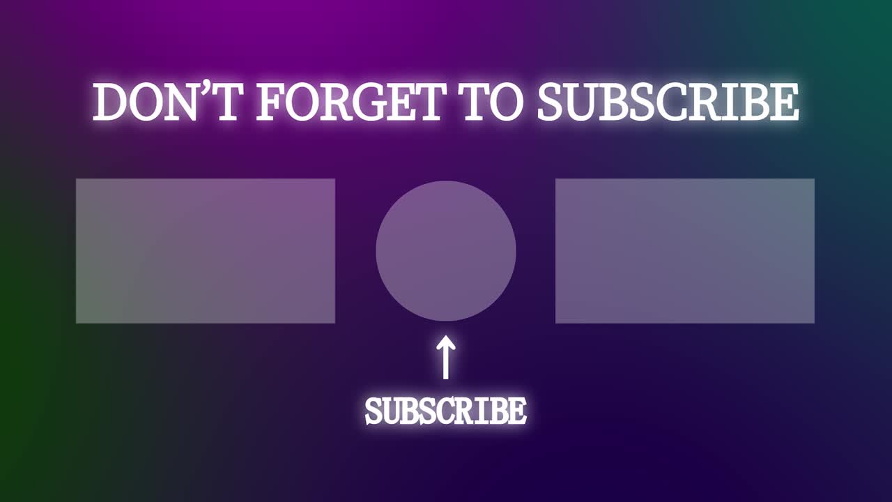 gradación simple de la tarjeta de finalización de la pantalla de finalización gráficos de movimiento