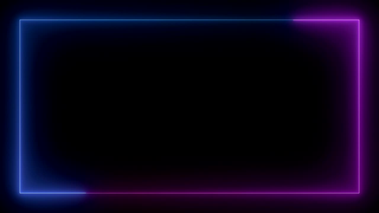 marco de colores brillantes de neón. 4k movimiento sin costuras de arte de bucle de fondo de pantalla de movimiento abstracto de fondo