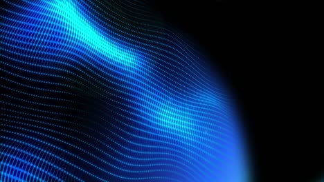 blue landscape swirl motion background