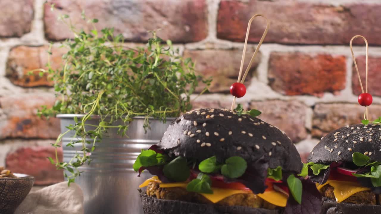 hamburguesas de verduras a la parrilla