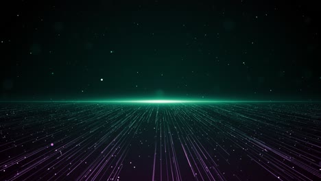 particles green pink event game trailer titles cinematic concert stage background loop