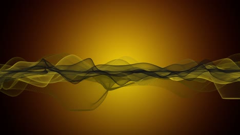 fantastic animation with particle wave object in slow motion and space for text, 4096x2304 loop 4k