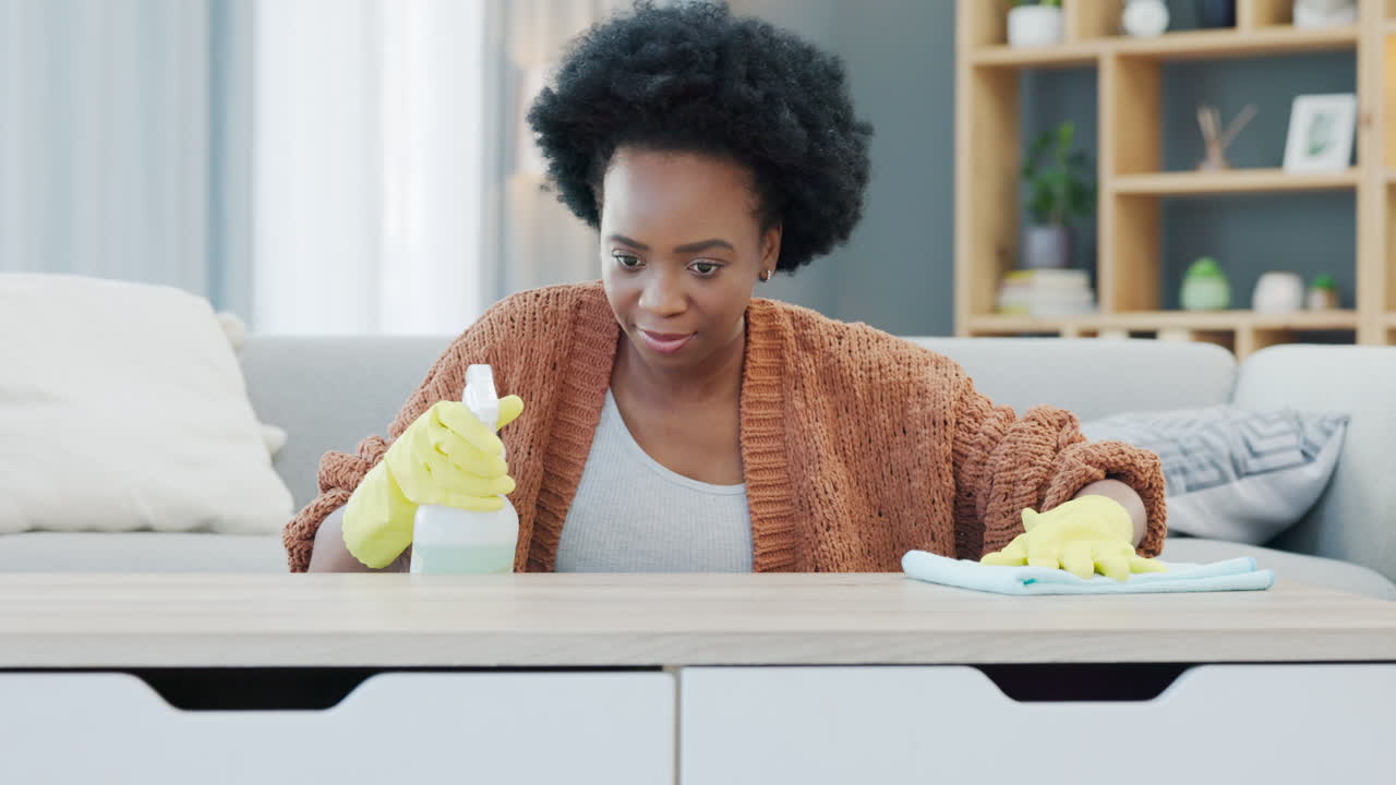 occupé par les tâches ménagères pour un espace de vie hygiénique
