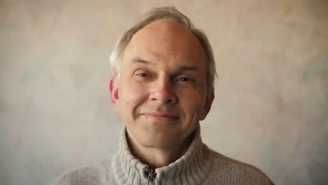 portrait of mature man in protective black medical mask