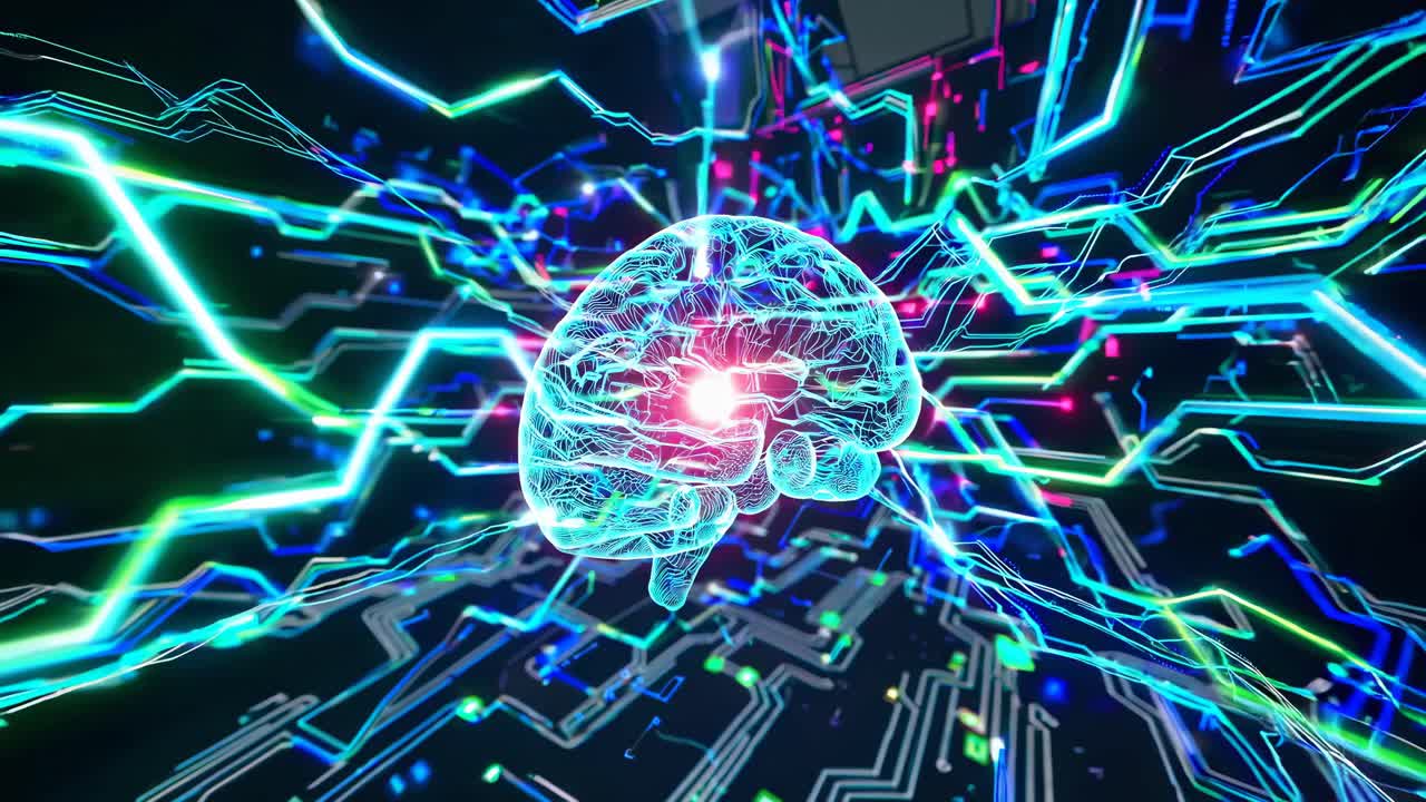 AI Brain with Digital Circuitry