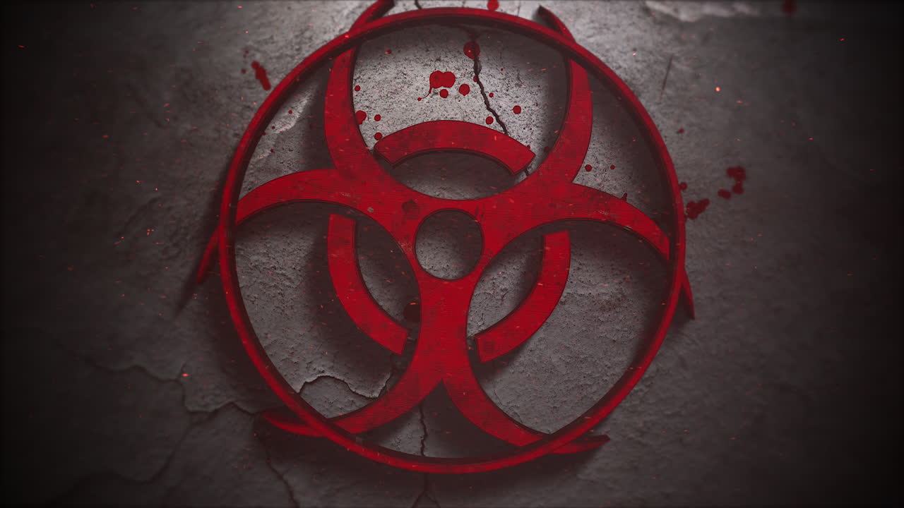 fondo de terror místico con sangre oscura y cámara de movimiento 10