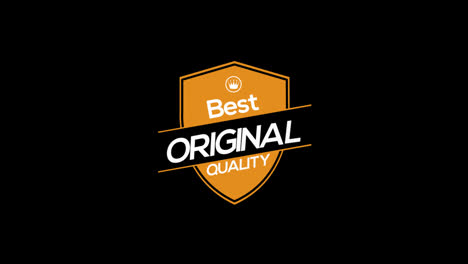 best-original-quality-badge-animation-loop-motion-graphics-video-transparent-background-with-alpha-channel