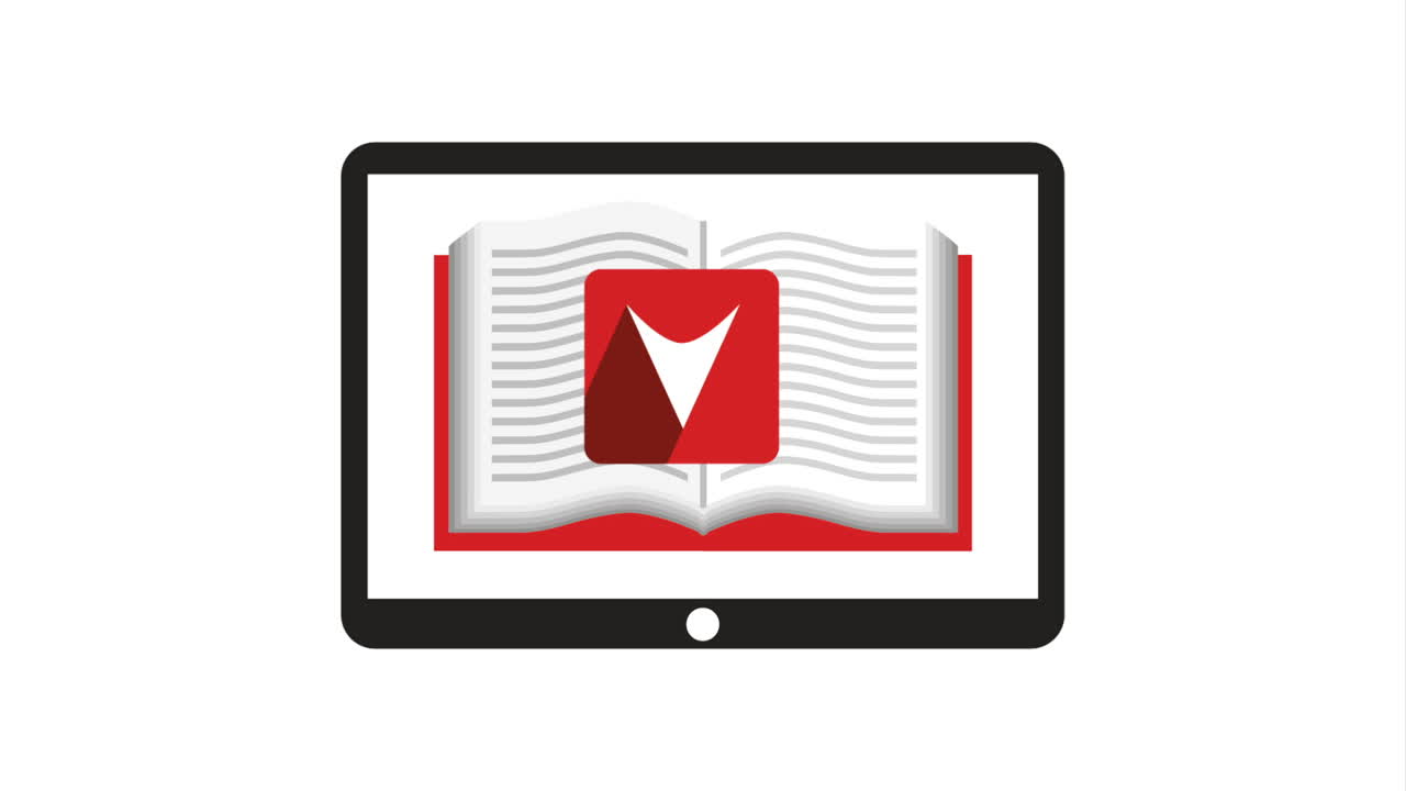 descargar diseño de libros electrónicos, animación de video