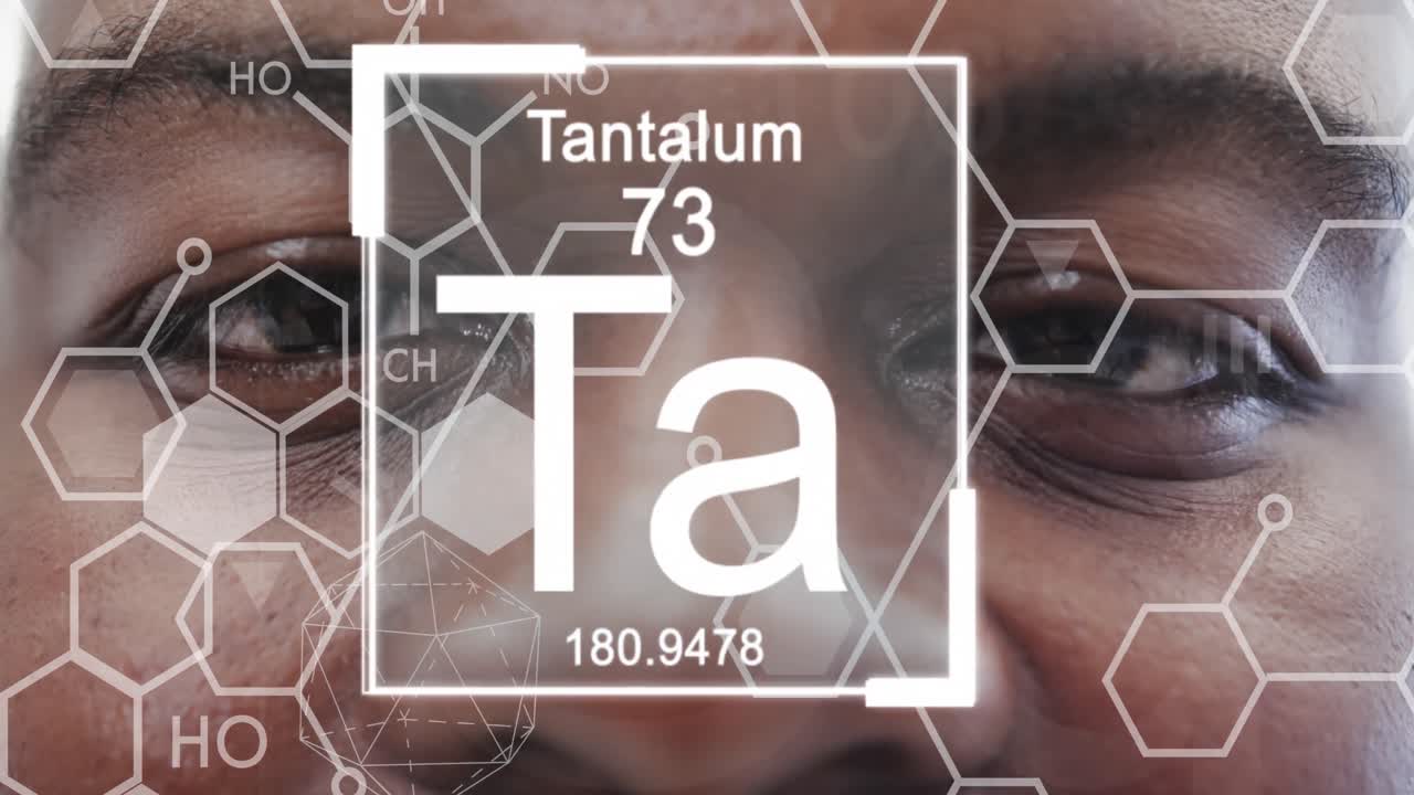 웃는 아프리카계 미국인 남성 의사에 대한 요소의 애니메이션