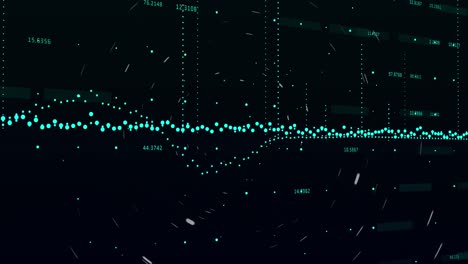 animation of scope scanning and financial data processing