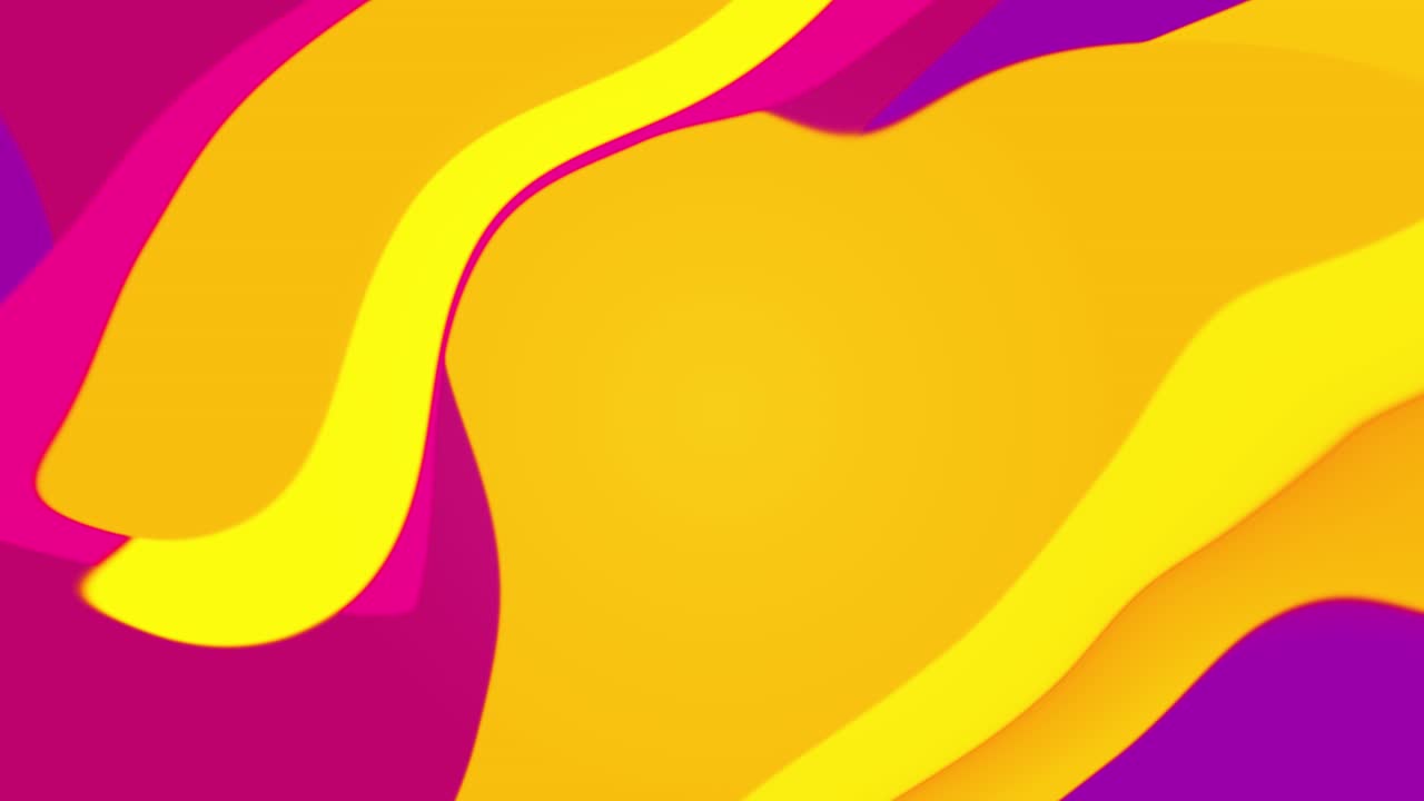 Abstract smooth blurred colorful geometric shapes and objects gradient mesh in bright rainbow colors