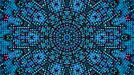 beautiful abstract kaleidoscope that shines, a radiant light that regulates the subtle movements