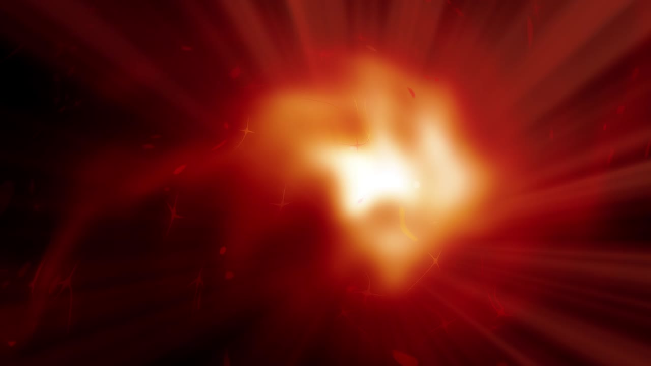 abstract misteriosa ola de llamarada de energía dorada y turbulento elemento de remolino de oro fondo de animación de movimiento. bucle sin costuras video 4k. renderización 3d.