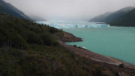 drone footage in perito moreno, the most iconic glacier in the world