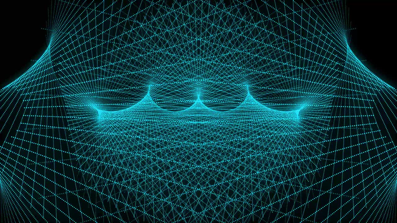 Light blue color Dot Shape Pattern animation motion graphics