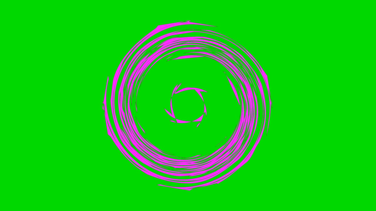 4K video model stroboscopic and hypnotic effect, in 16: 9 video format.