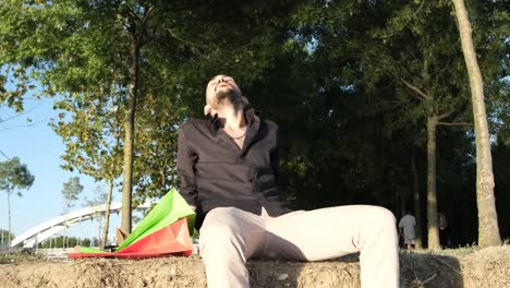 descanso después de las compras