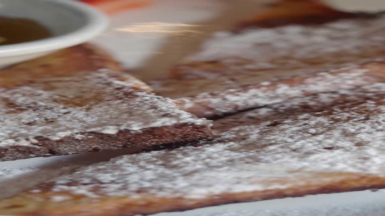 French Toast with Powdered Sugar