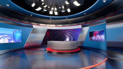 noticias del estudio de televisión virtual 3d