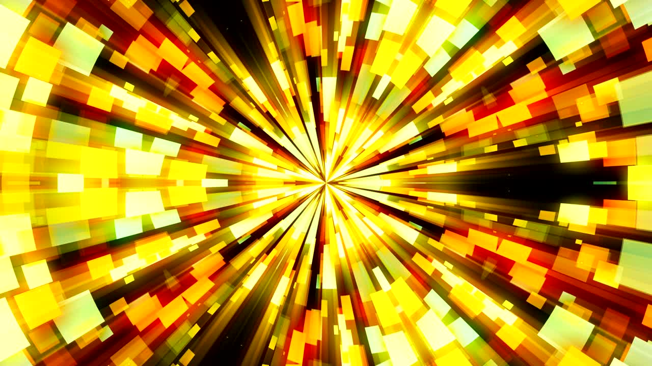 Abstract background with technology kaleidoscope